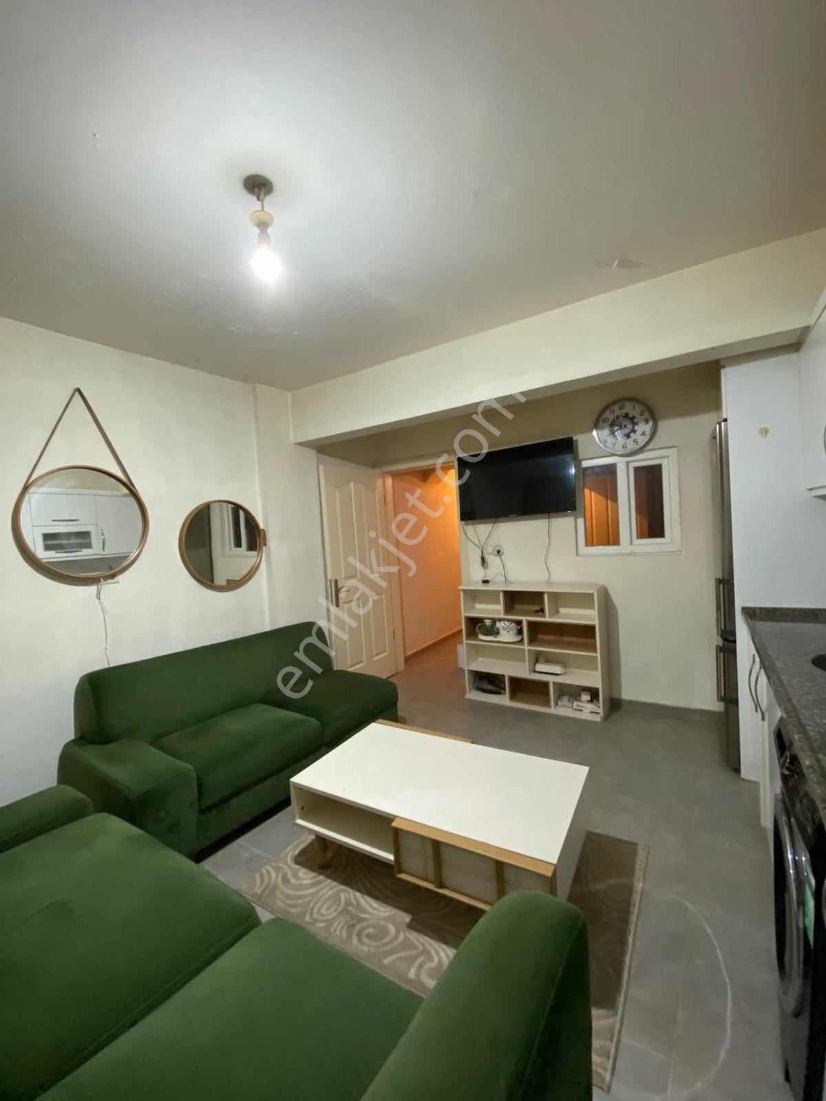 Ersay'dan Eşyalı Kiralık-1+1-kavşak Noktada(abonelikler Açık)