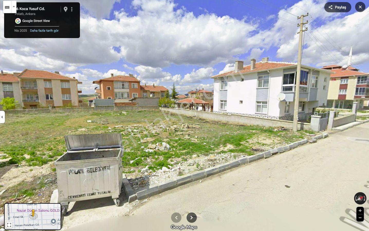 Polatlı Şentepede 390 M² 3 Kat İmarlı - Ticari Potansiyelli Arsa