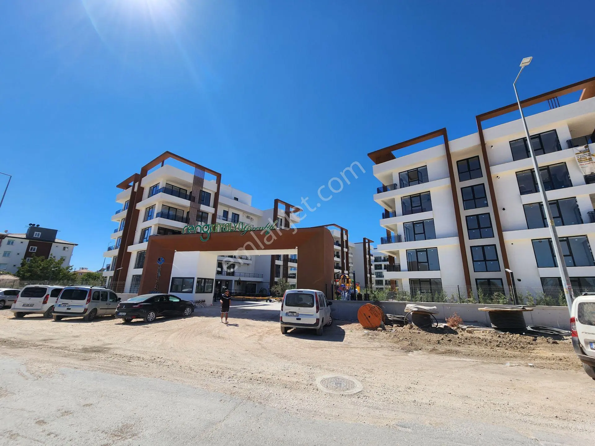Havuzlu, Güvenlikli Sitede 2 Cepheli Satılık 66 M2 1+1 Lux Sıfır Daire - Görsel 32