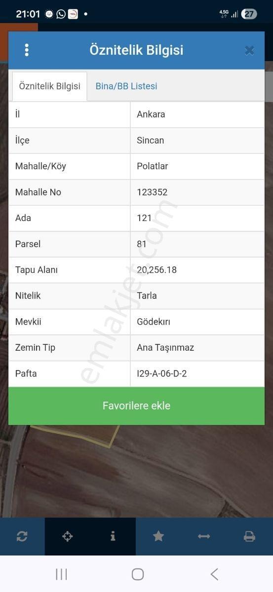 Fsn Den Yenıpecenek Tokı Imarına Yakın 2893 M2 Hisse Tapulu