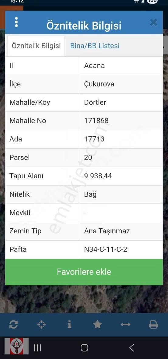 Adana Çukurova Dörtler Mahallesi Göl Manzaralı Arsa - Görsel 2
