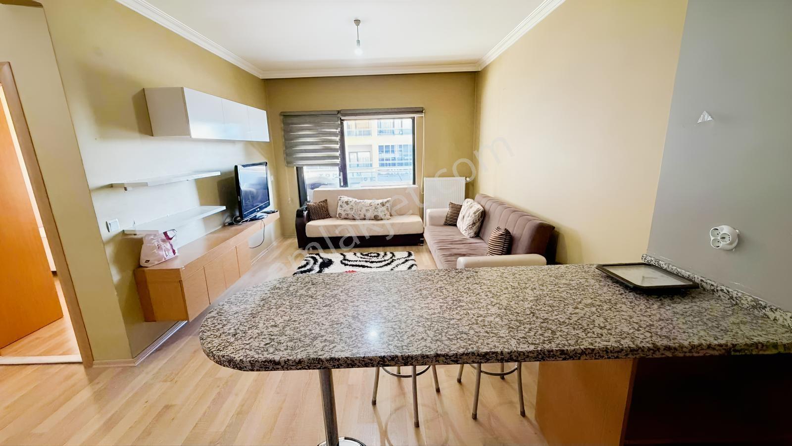 Residence Hill Eşyalı 1+1 Kiralık Cad. Üstü Tramvay Dolmuş Cephe - Görsel 5