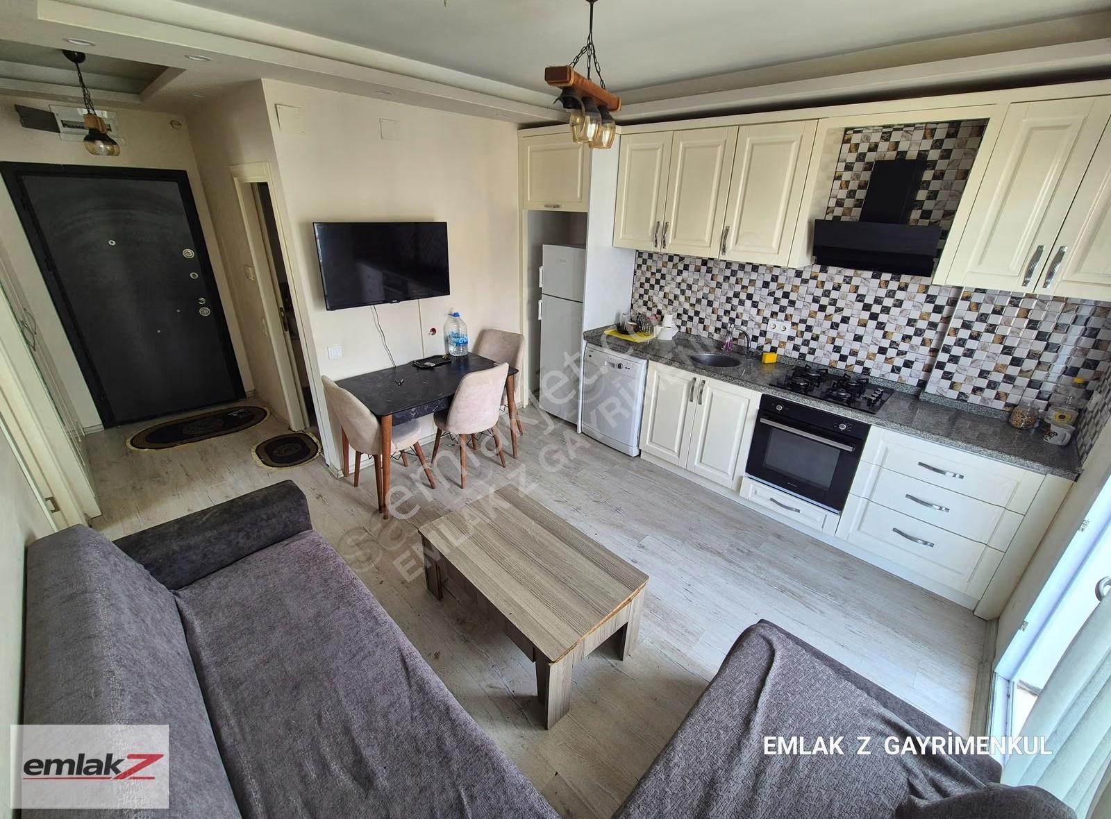 Çiftlikköy'de Havuzlu, Eşyalı, 1+1 Satılık Daire (60m²) - Görsel 27
