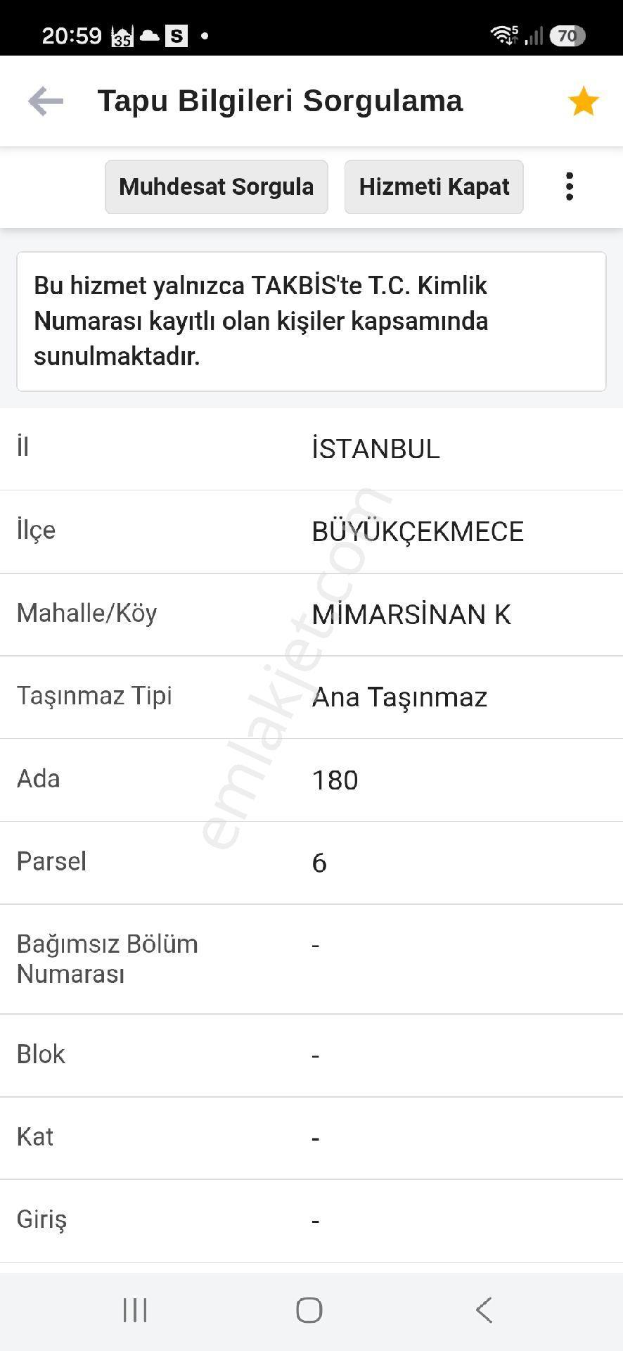 400m İmarlı Arsa Büyükçekmece