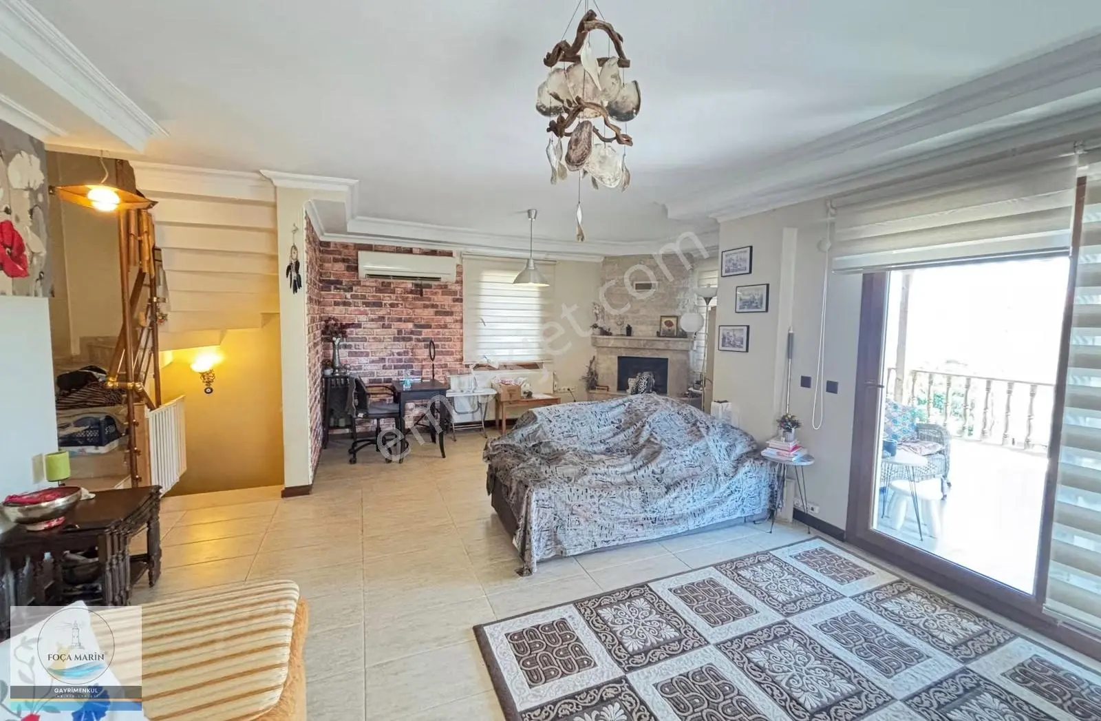 Foça'da Butik Site İçinde - Deniz Manzaralı Müstakil 4+2 Villa - Görsel 34