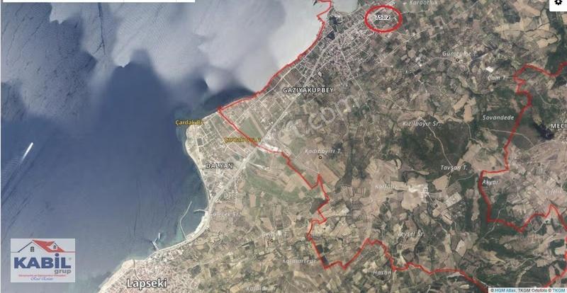 Çanakkale-lapseki-çardak İmarlı 353m² Denize Karşı Müstakil Arsa - Görsel 12