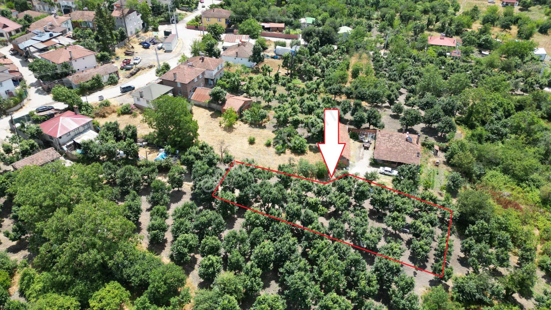 Kocaeli Karamürsel Akçat 860 M2 Konut İmarlı Satılık Bahçe
