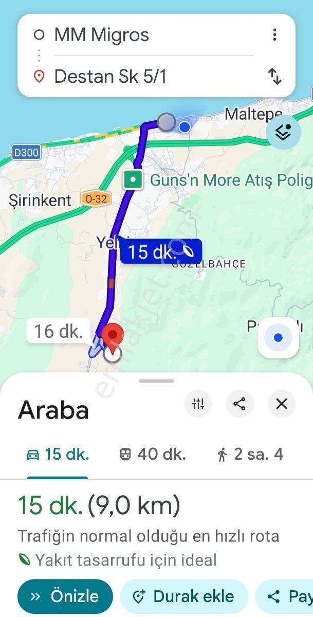 Güzelbahçe Çamlı Köyünde 330 M2 Satılık İmarlı Arsa - Görsel 8