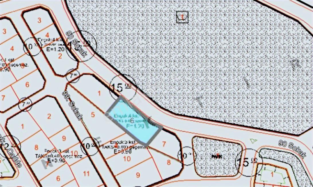 C21 Lofttan Denizli Pınarkentte 900m², 4kat İmarlı Satılık Arsa - Görsel 9