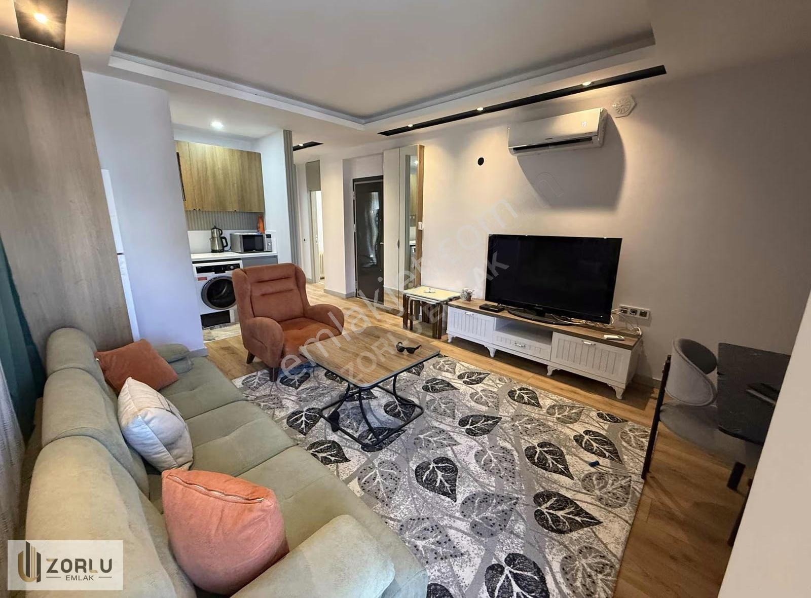 Varsak Demirel Mh. 2+1 Full Eşyalı Havuzlu Cam Balkonlu Satılık - Görsel 9