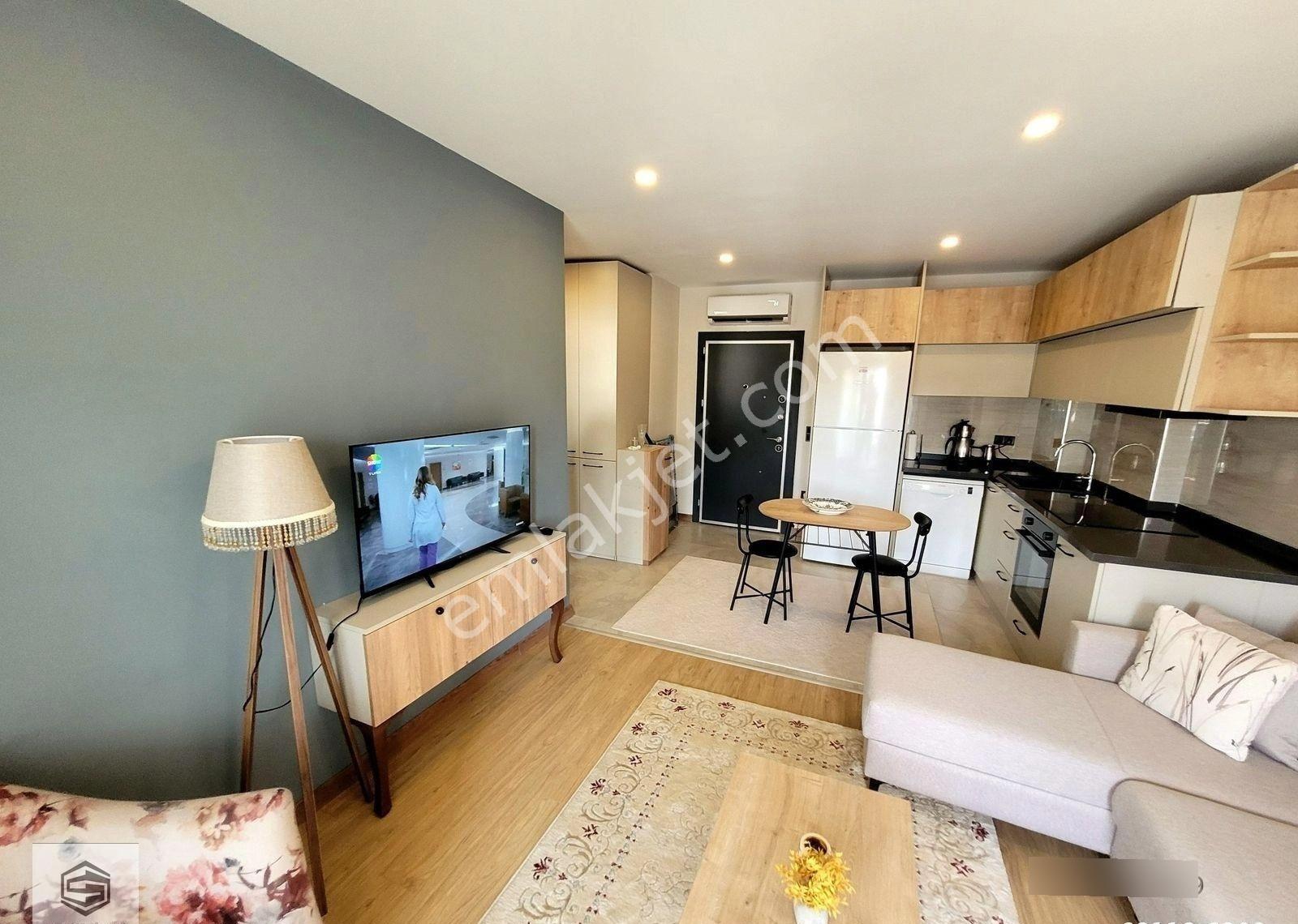 Aksu Altıntaş Havuzlu Site'de 1+1 Lüks Mobilyalı Daire - Görsel 32