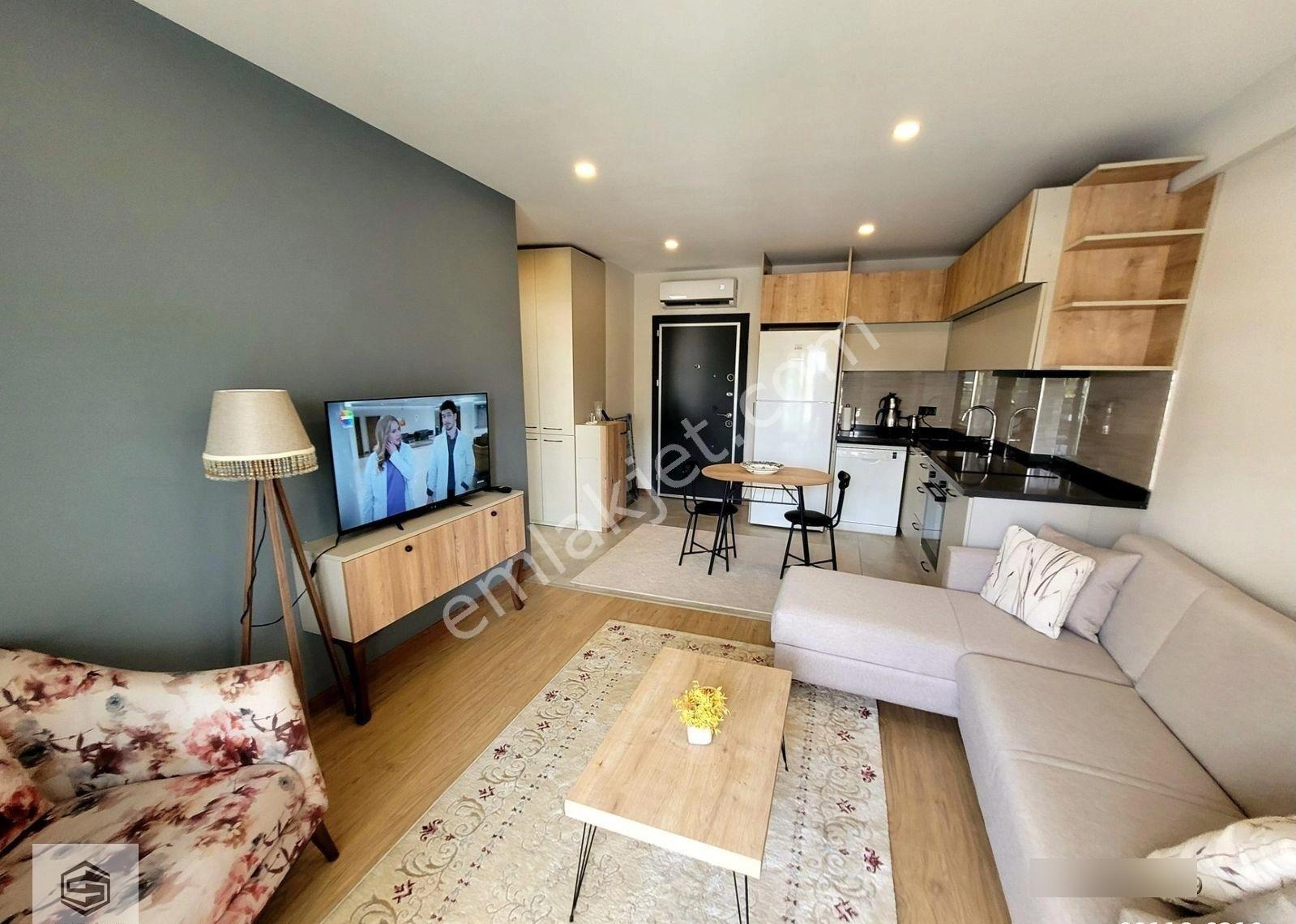Aksu Altıntaş Havuzlu Site'de 1+1 Lüx Mobilyalı Daire - Görsel 26