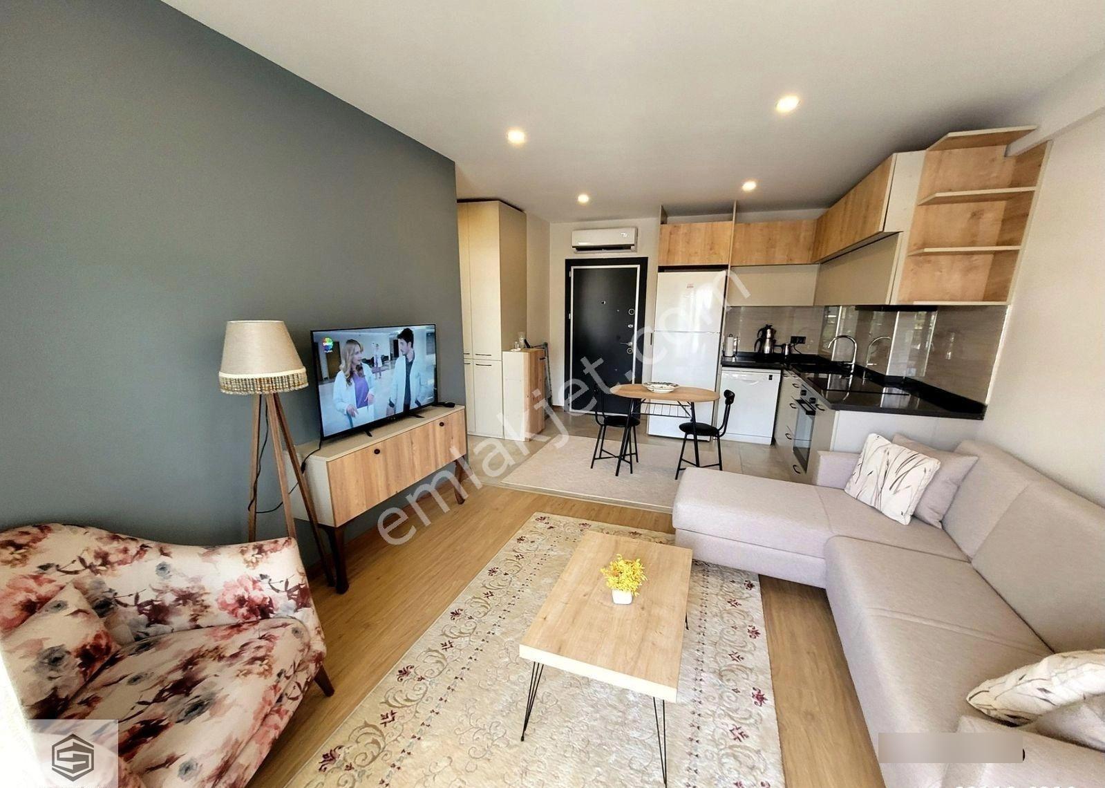 Aksu Altıntaş Havuzlu Site'de 1+1 Lüx Mobilyalı Daire - Görsel 29