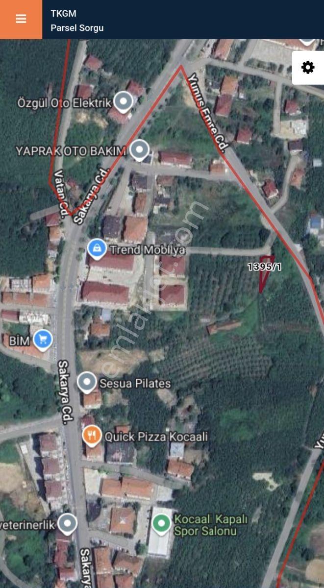 Adaplatin'den Kocaali Merkezde 258m2 %30 4 Kat İmarlı Köşe Arsa - Görsel 9