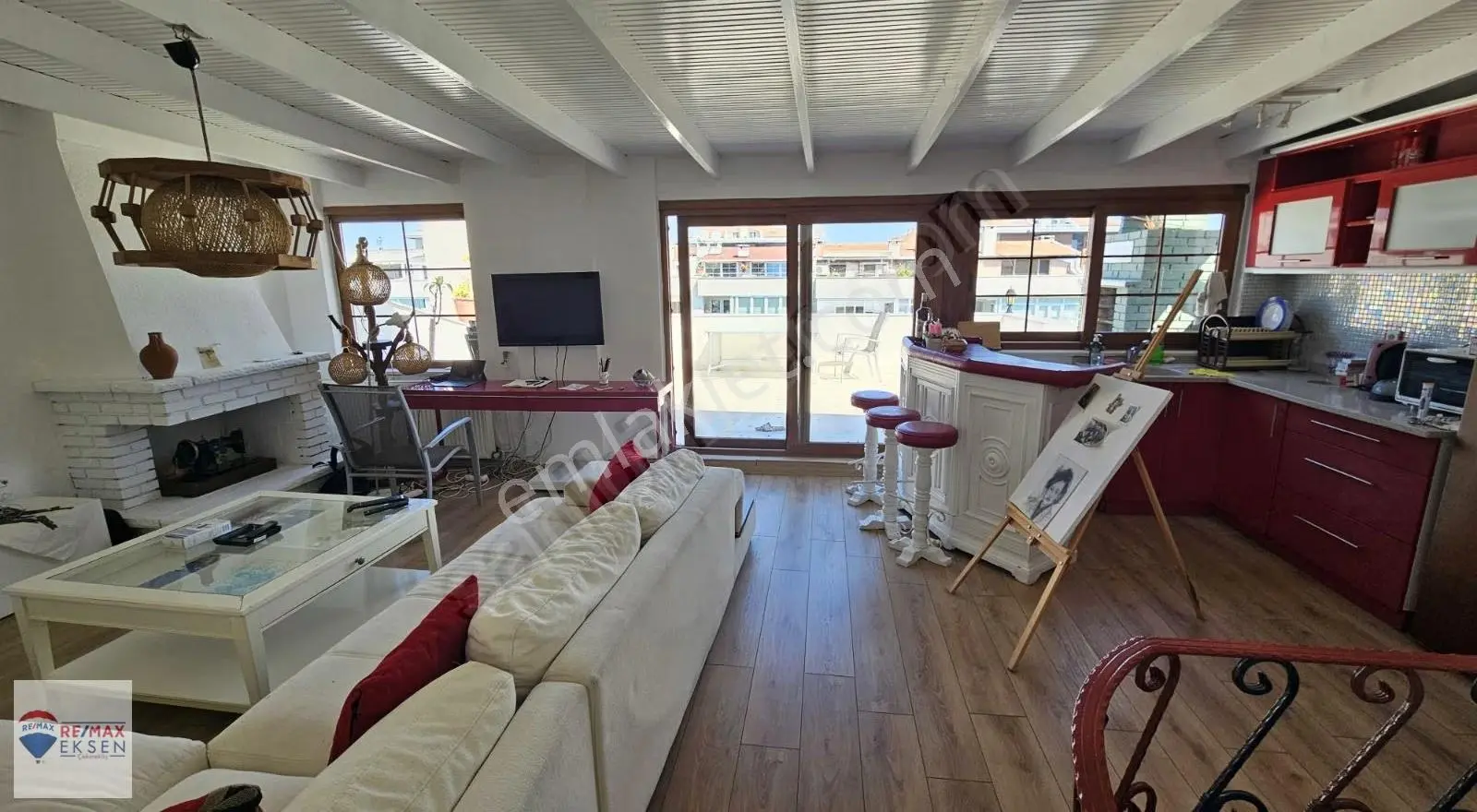 Maltepe Kastel Dragos Sahil Sitesinde Eşyalı Kiralık 4+1 Daire - Görsel 16