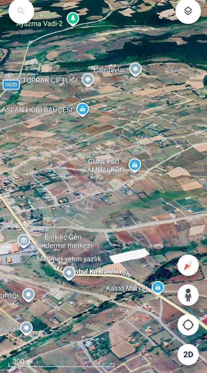 İstanbul Çatalca Atatürk Mah. Nde Yatırımlık Arazi 5.465 M² - Görsel 3