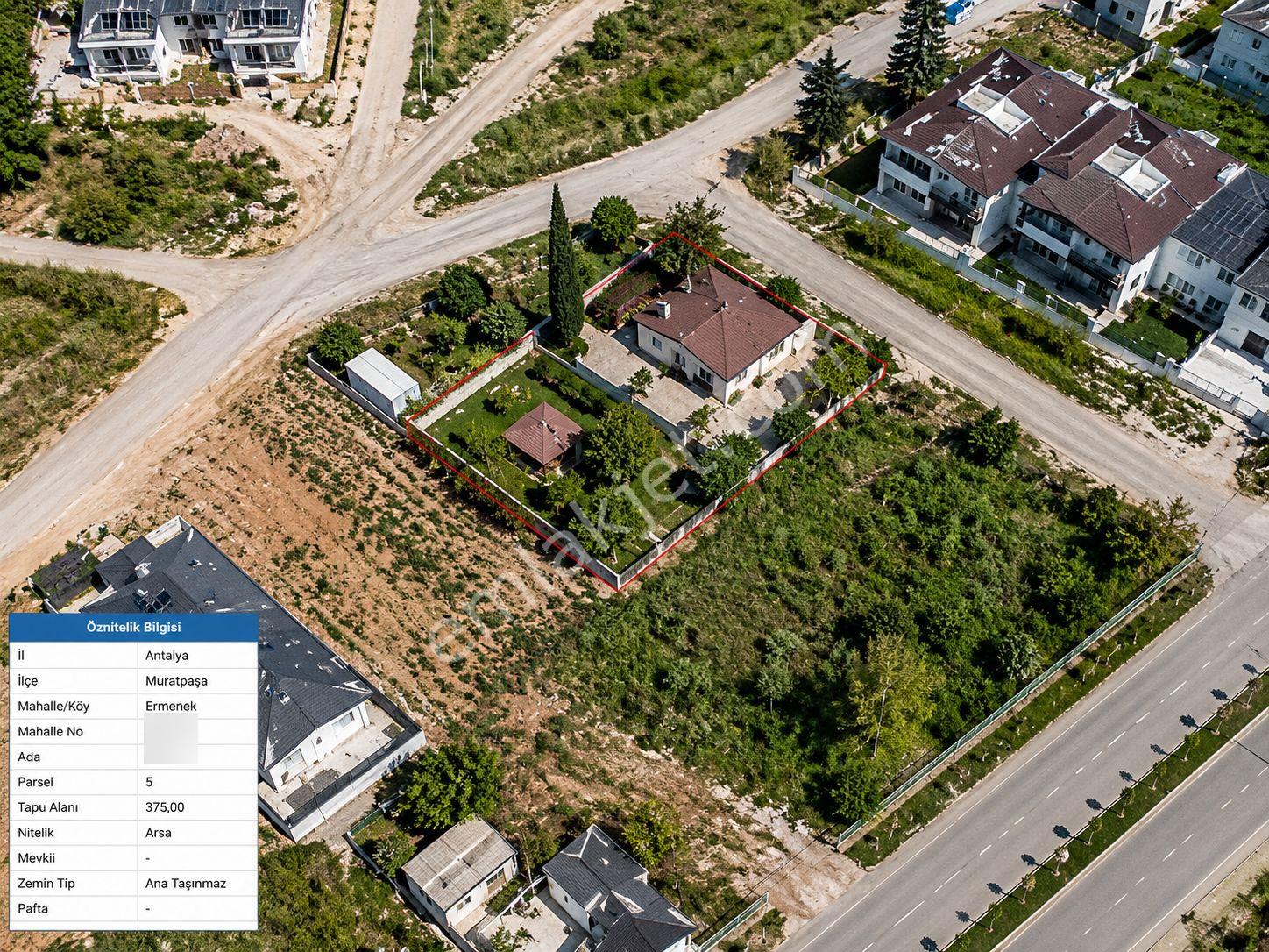 Muratpaşa Ermenek'te 375 M² Arsa İçinde Müstakil Ev Şehit Ali Daniyer Cad. Yakını - Görsel 7