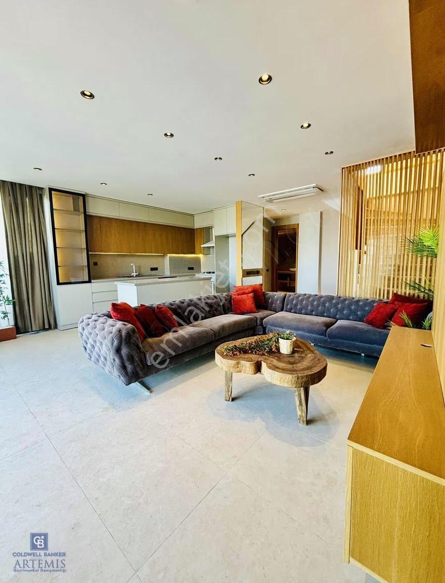 Bodrum Bağla'da Deniz Manzaralı, Misafir Evli, Kış Bahçeli Villa - Görsel 24