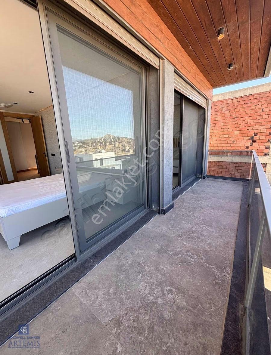 Bodrum Bağla'da Deniz Manzaralı, Misafir Evli, Kış Bahçeli Villa - Görsel 10