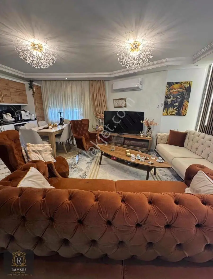 Havuzlu Ful Eşyalı 3+1 Site İçerisinde