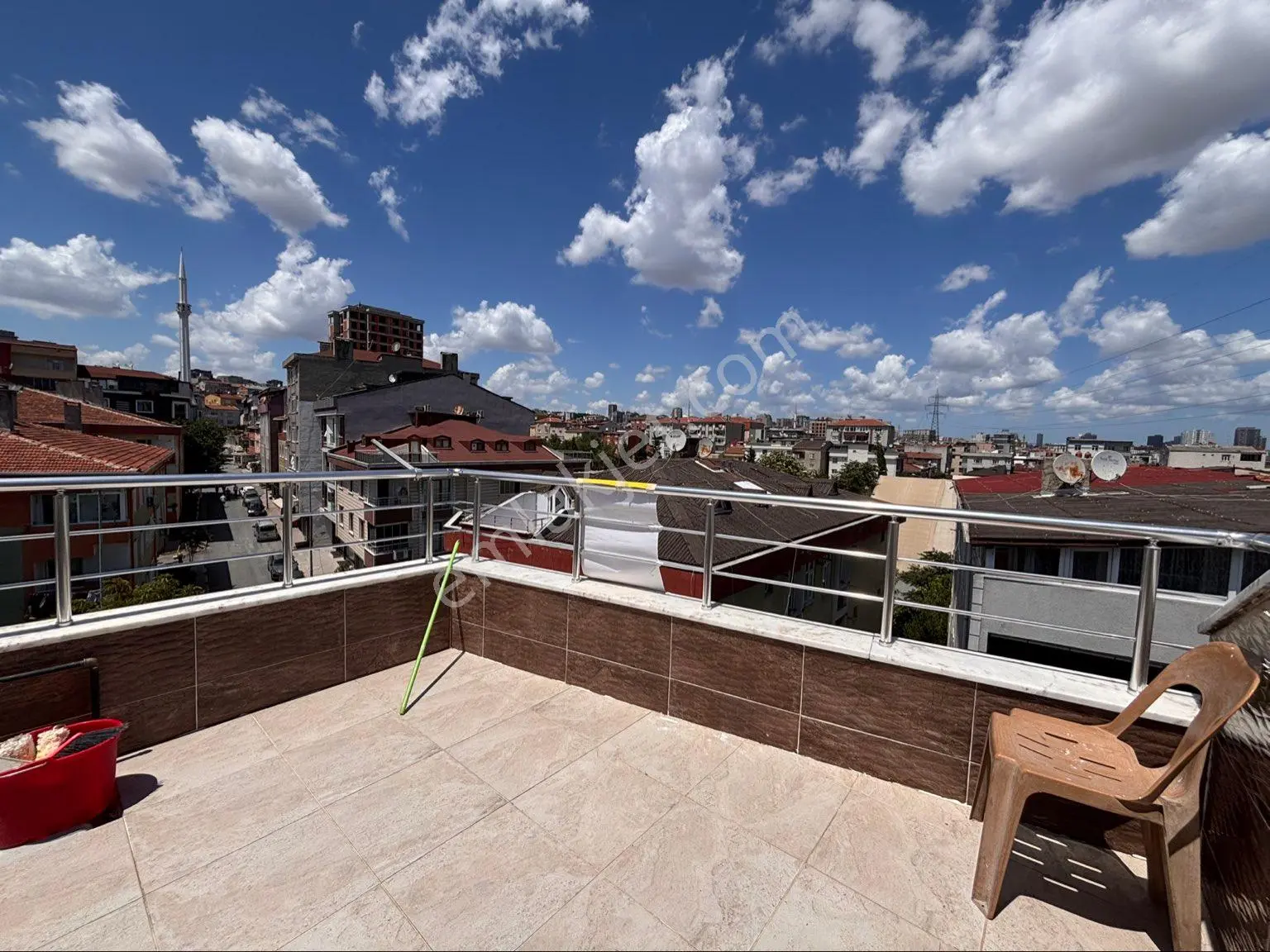 İnönü Mahallesi Çınar Yolunda Yeni Binada Kiralık 1+1 - Görsel 18