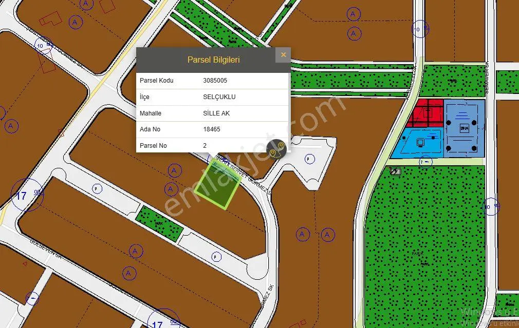 Sille Ak Mah'de Güzel Konum’da 1054 M² Satılık Villa Arsası !!!!!!