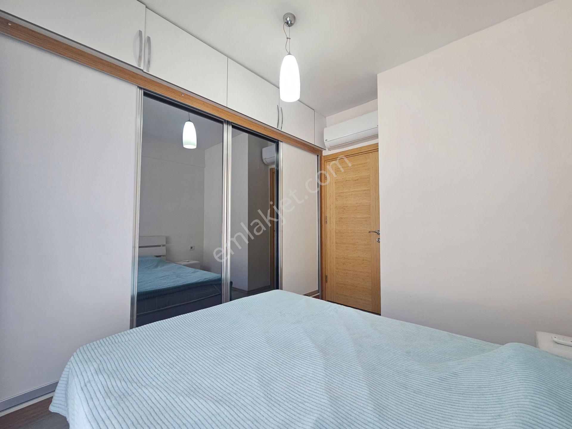 Goldhouse Dan Kiralık Daire Havuzlu Sitede Bahçe Katı 1+1 Eşyalı - Görsel 16