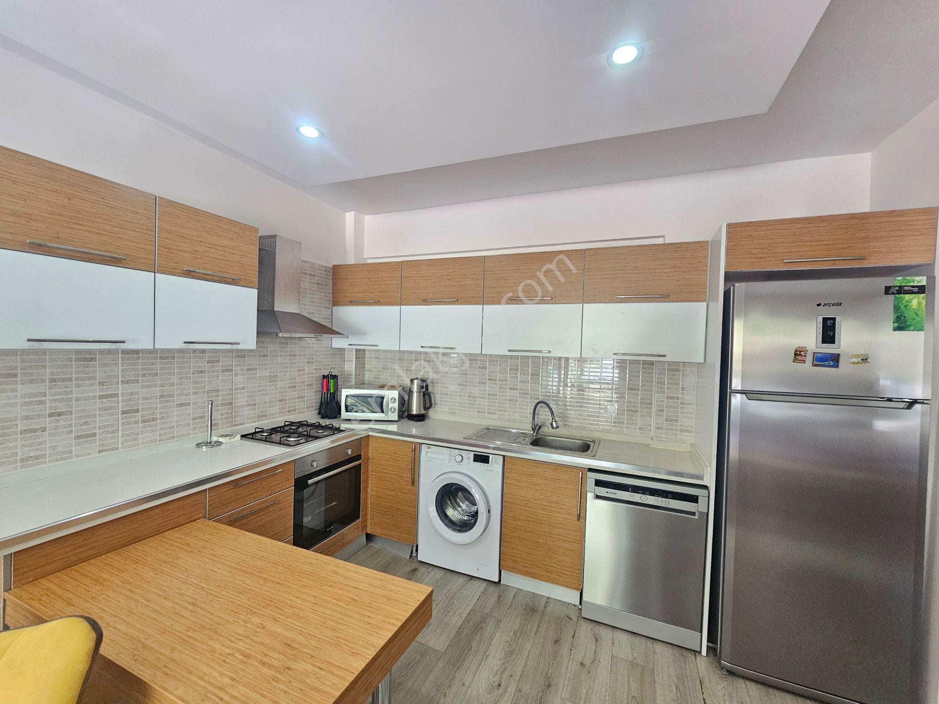 Goldhouse Dan Kiralık Daire Havuzlu Sitede Bahçe Katı 1+1 Eşyalı - Görsel 8