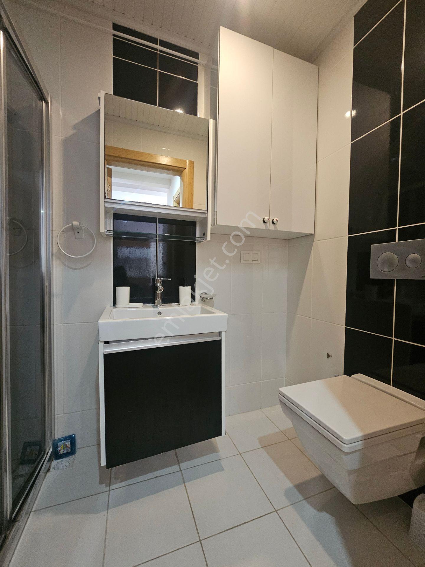 Goldhouse Dan Kiralık Daire Havuzlu Sitede Bahçe Katı 1+1 Eşyalı - Görsel 12