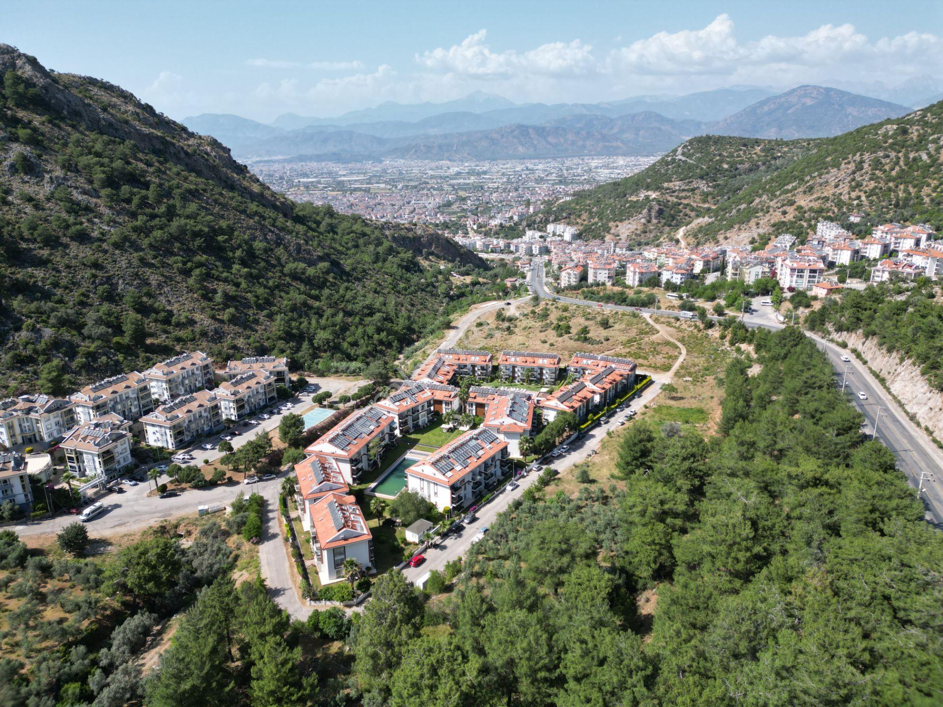 Goldhouse Dan Kiralık Daire Havuzlu Sitede Bahçe Katı 1+1 Eşyalı - Görsel 20
