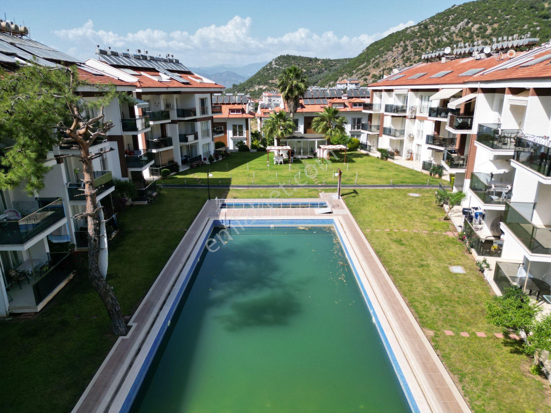 Goldhouse Dan Kiralık Daire Havuzlu Sitede Bahçe Katı 1+1 Eşyalı - Görsel 42