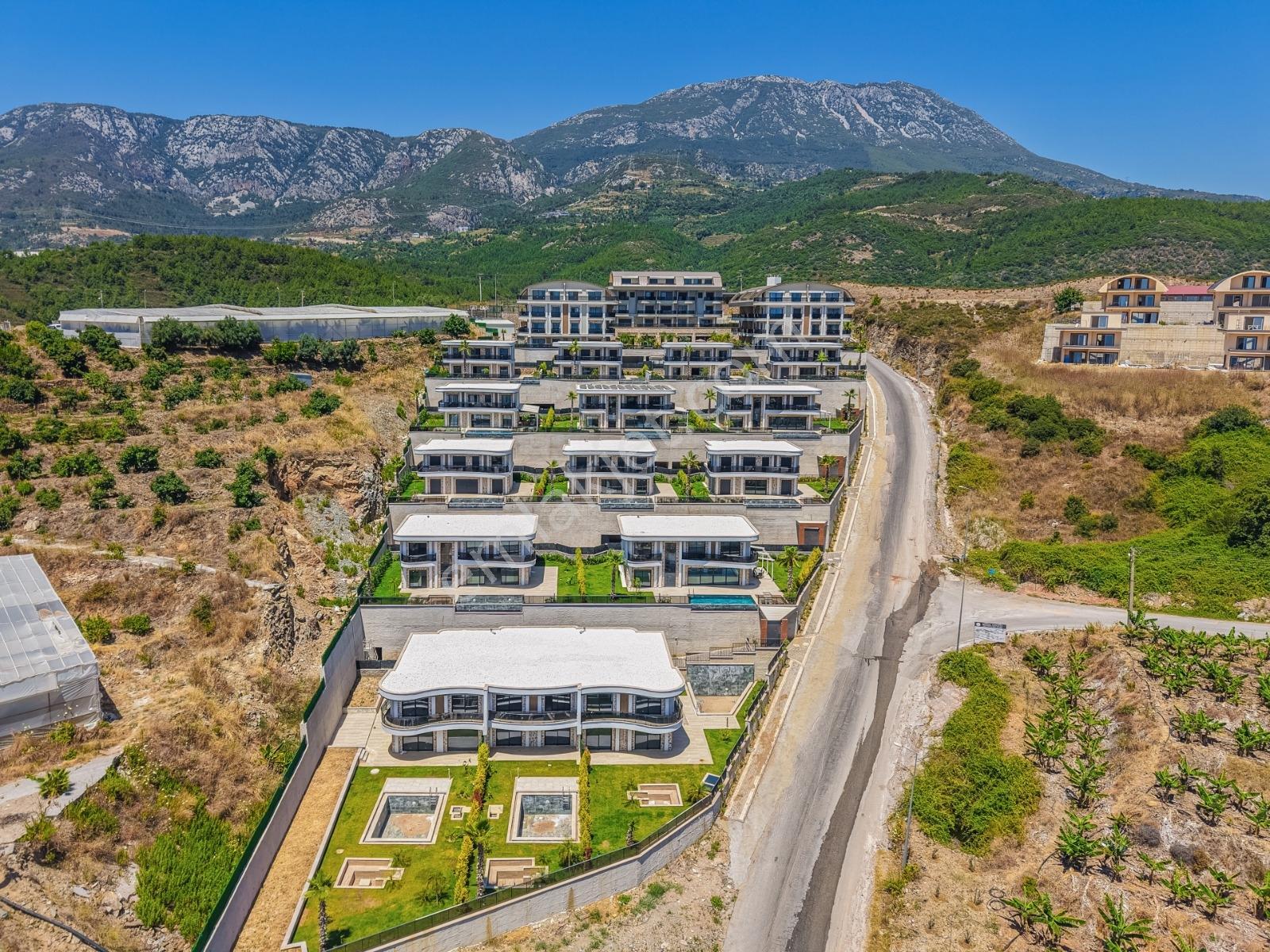 Alanya Kargıcak'ta Lüks Site İçesinde Satılık 2+1 Bahçe Dubleks - Görsel 12