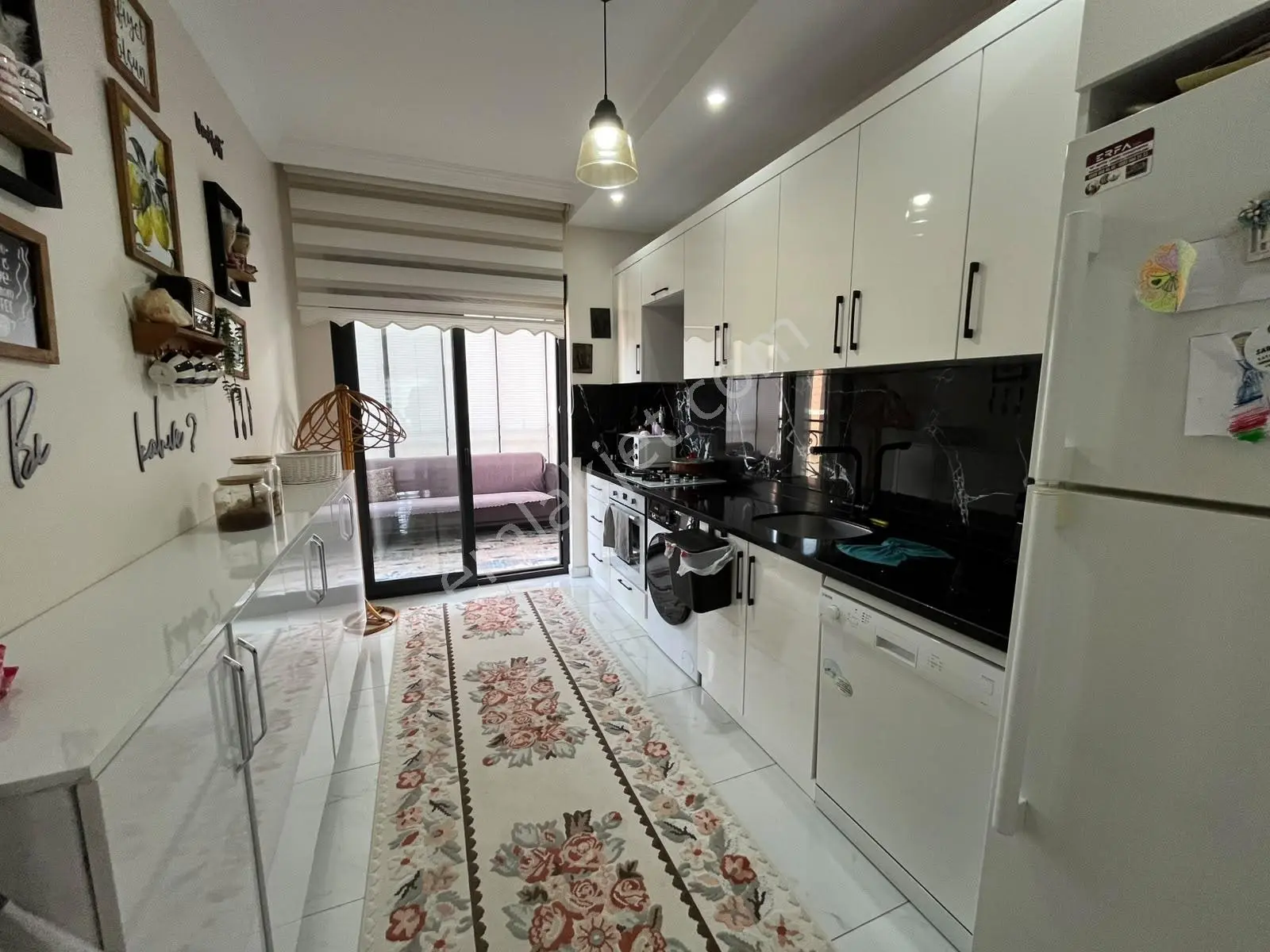 Alanya Oba Green Garden Sitesinde Satılık 3+1 Ayrı Mutfak - Görsel 8