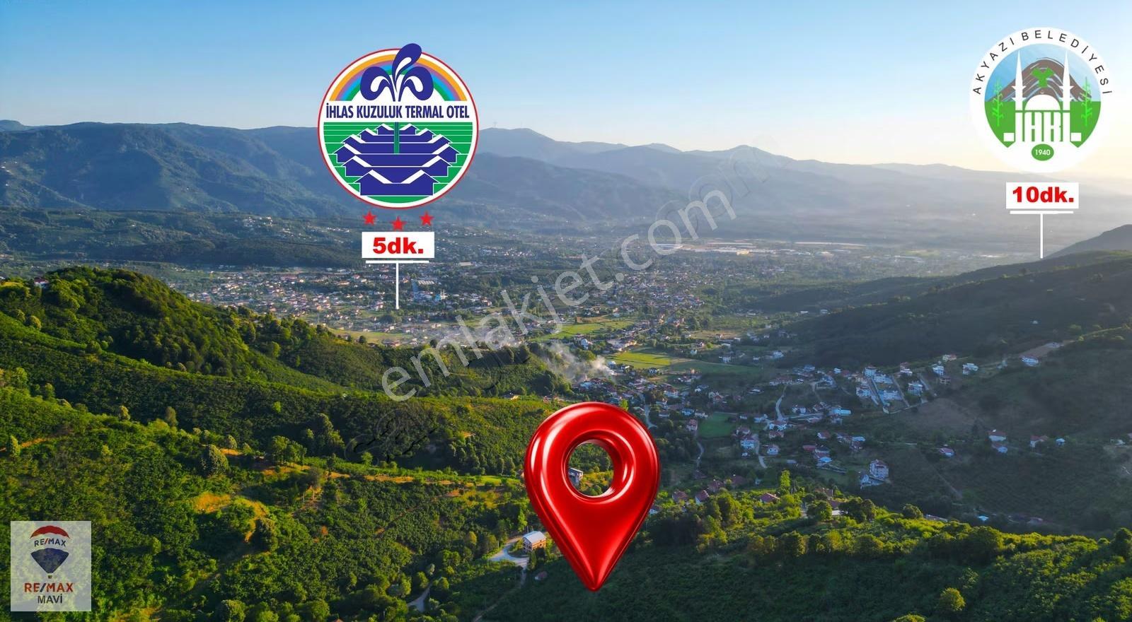 Re/max Mustafa Öz Akyazı Kuzuluk' Ta 1.155m² Yol-elektrik-su