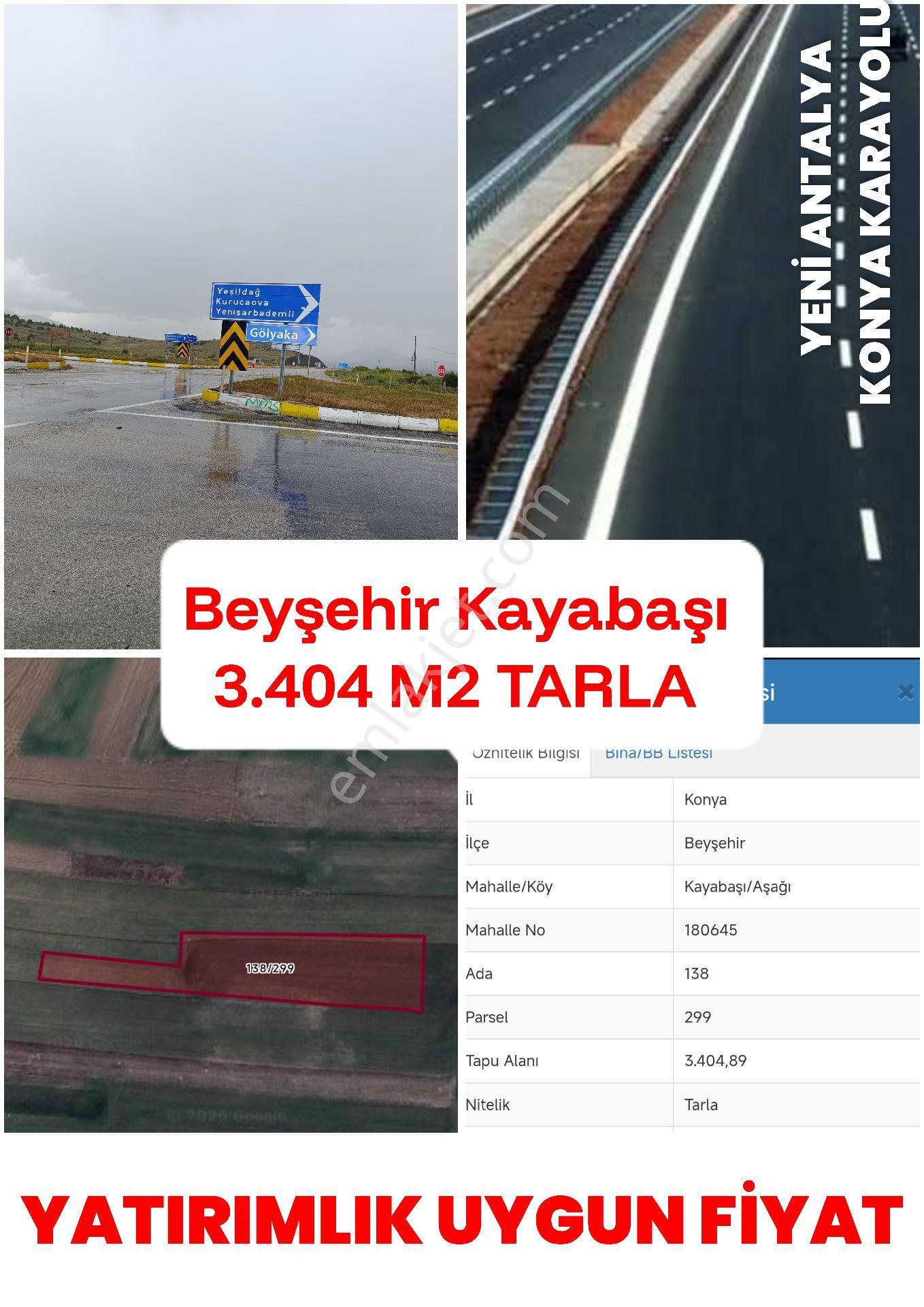 Beyşehir Satılık Tarla