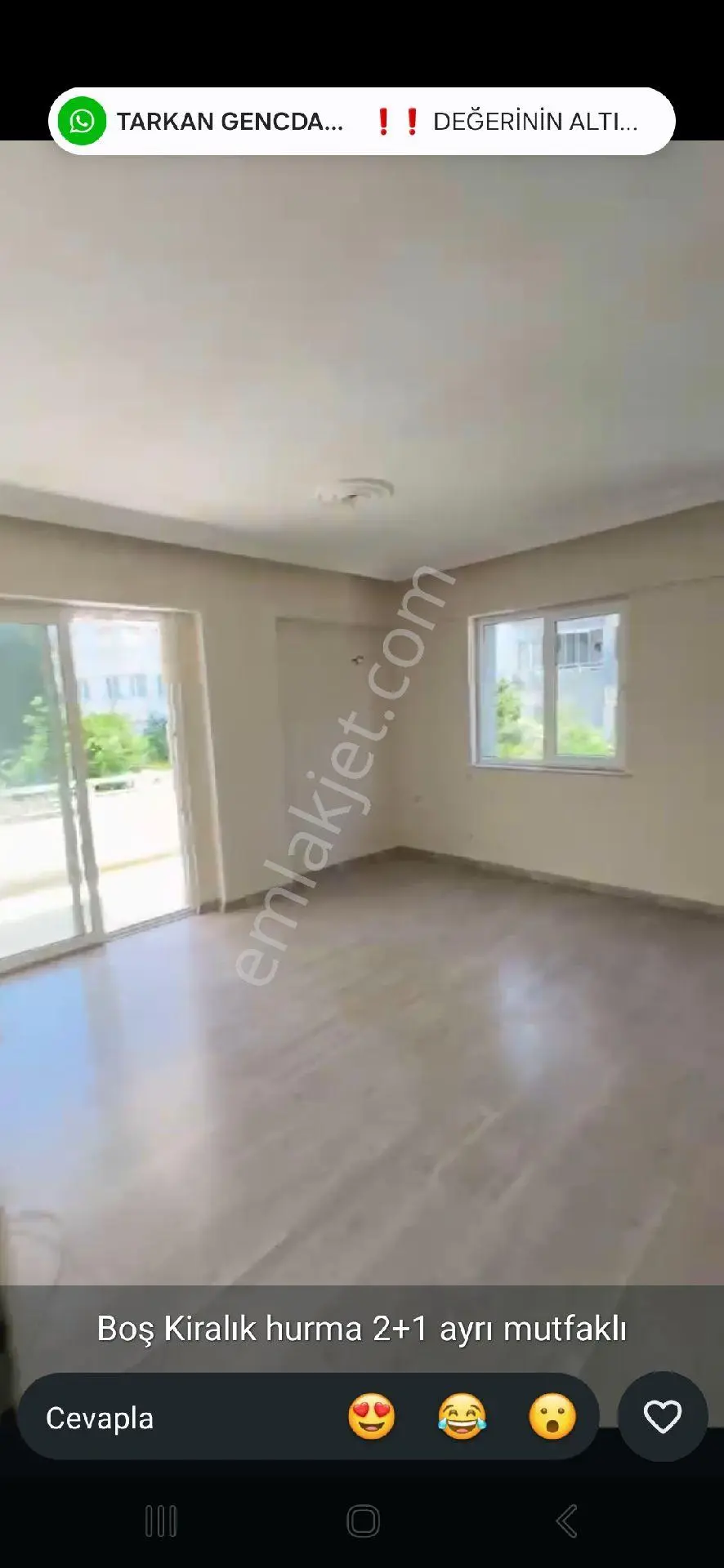 Konyaaltı Hurma'da 2+1 Daire Mutfaklı Boş Kiralık Daire - Görsel 3