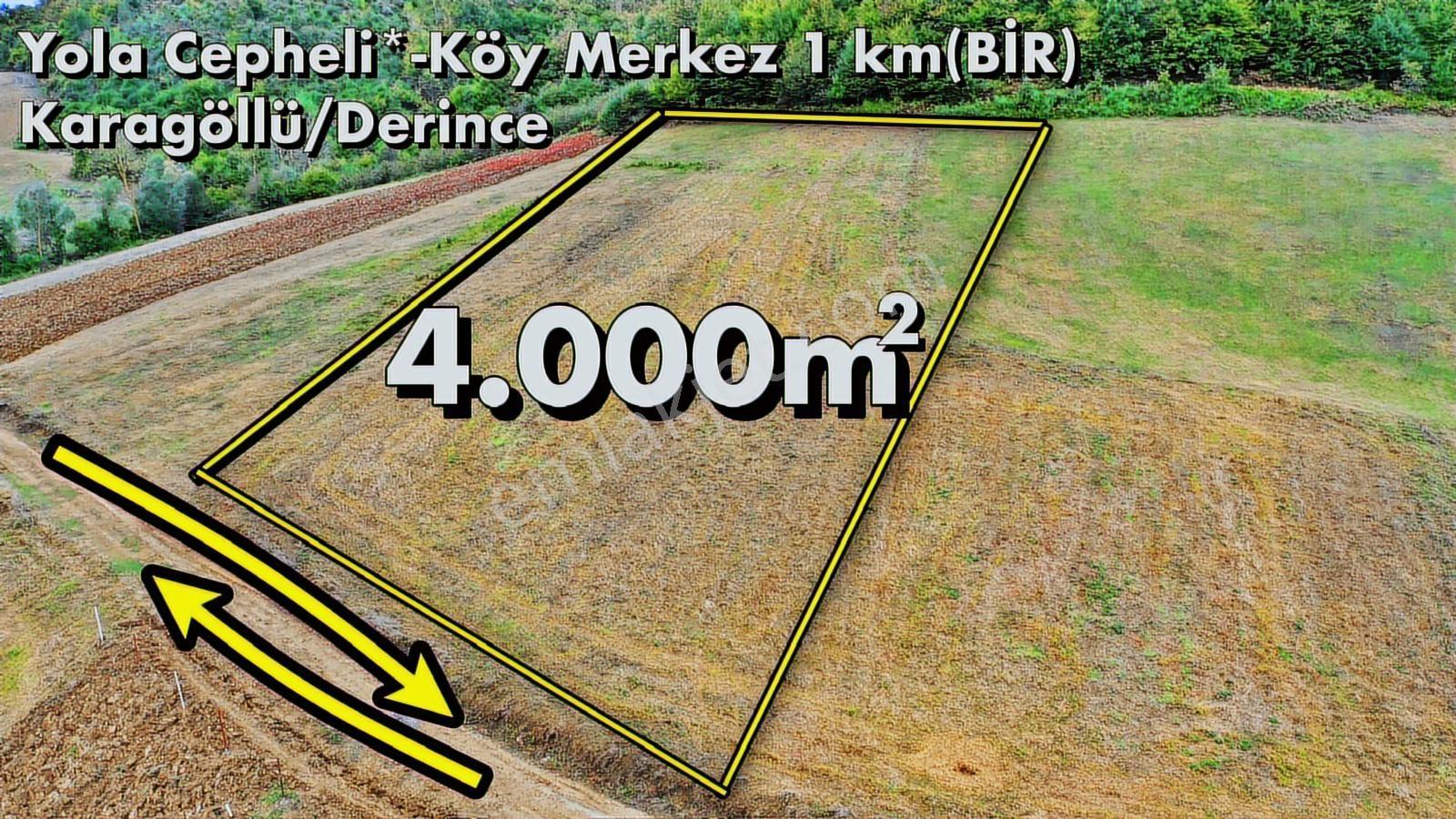 Derince Karagöllü'de Fırsat Rakama 4.000m² Satılık İmarlı - Görsel 5