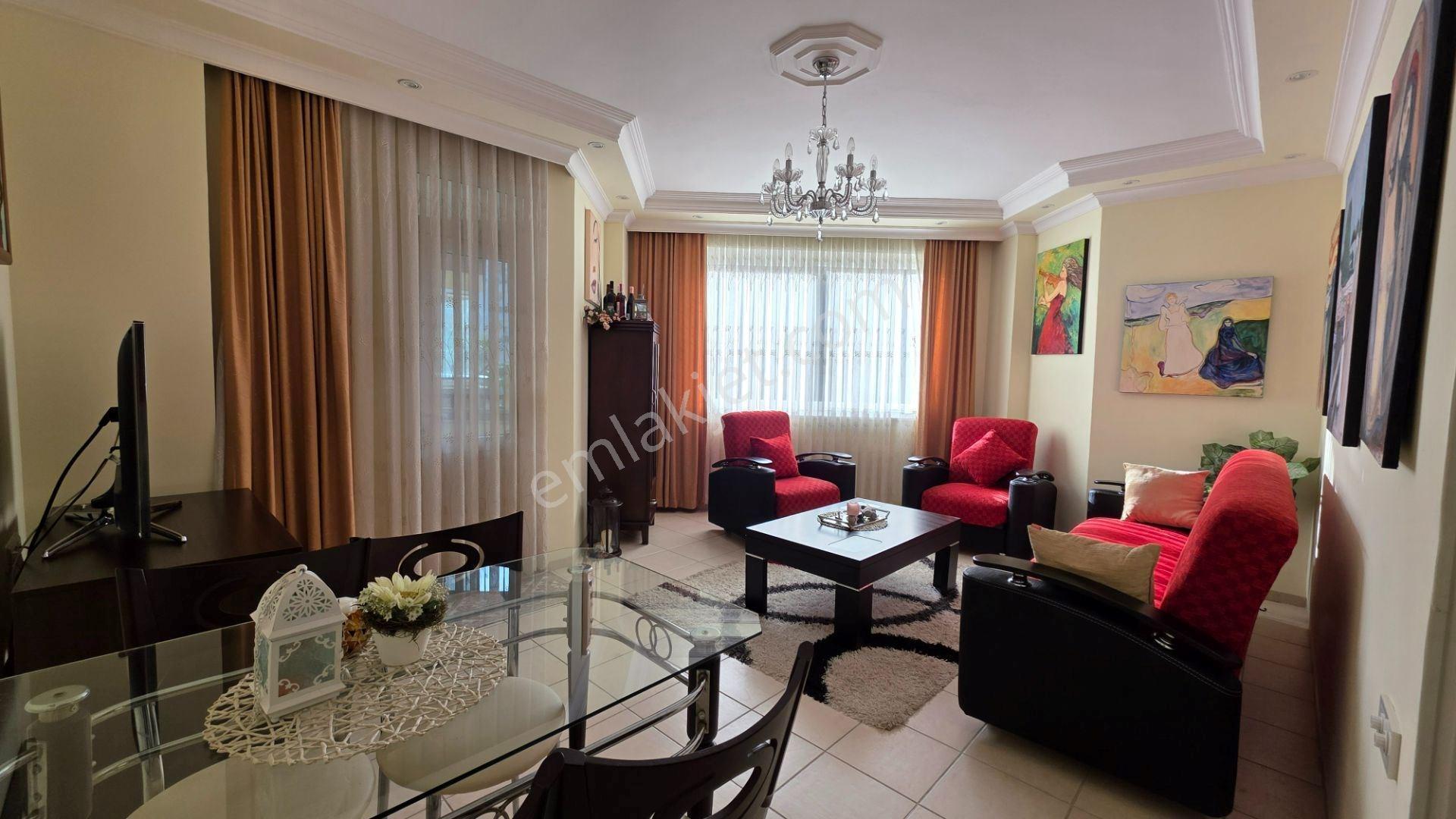 Alanya Obagölfe Denize 200 Metre Full Mobilyalı 2+1 Satılık Site İçi Daire - Görsel 4