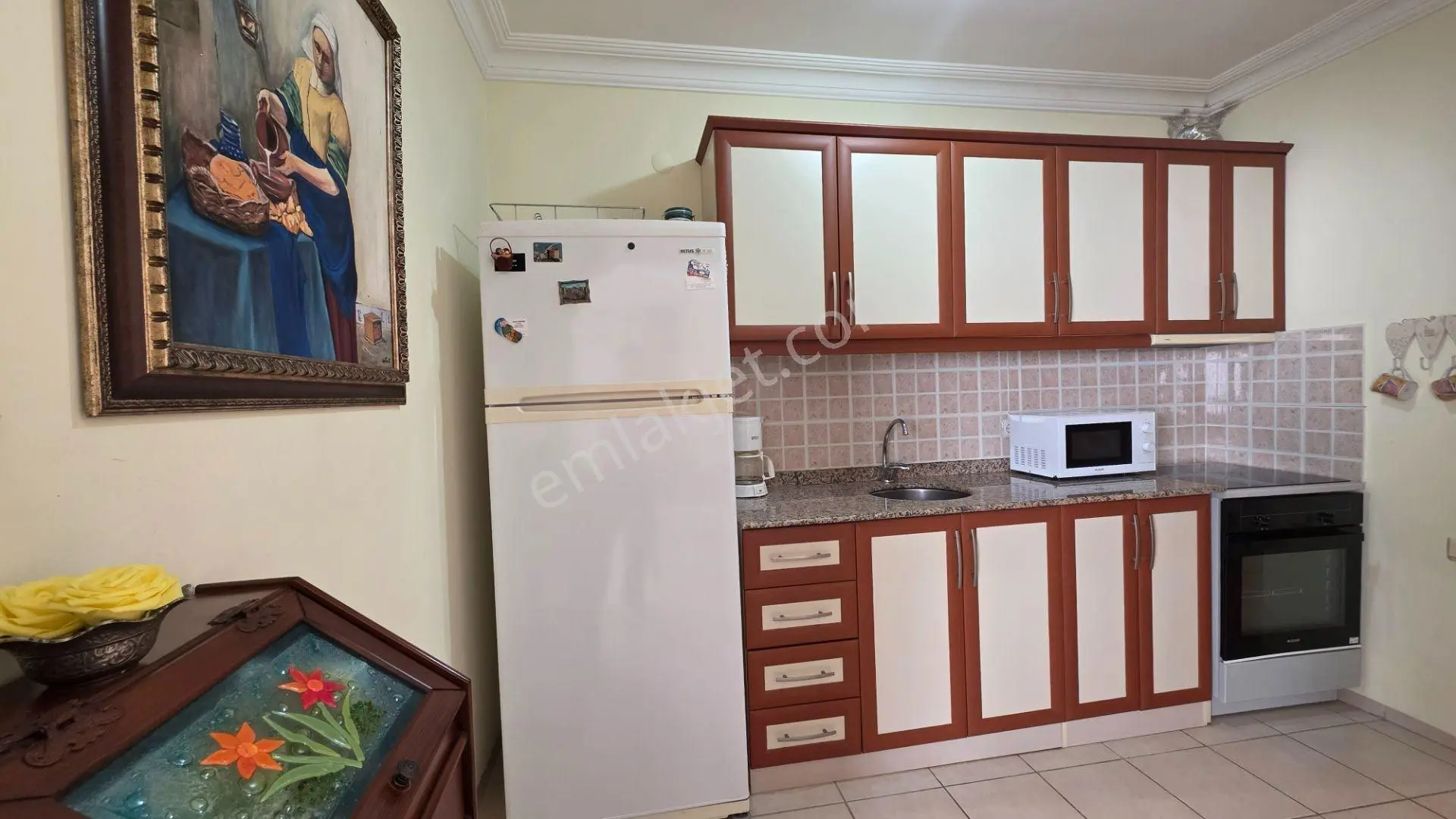 Alanya Obagölfe Denize 200 Metre Full Mobilyalı 2+1 Satılık Site İçi Daire - Görsel 9