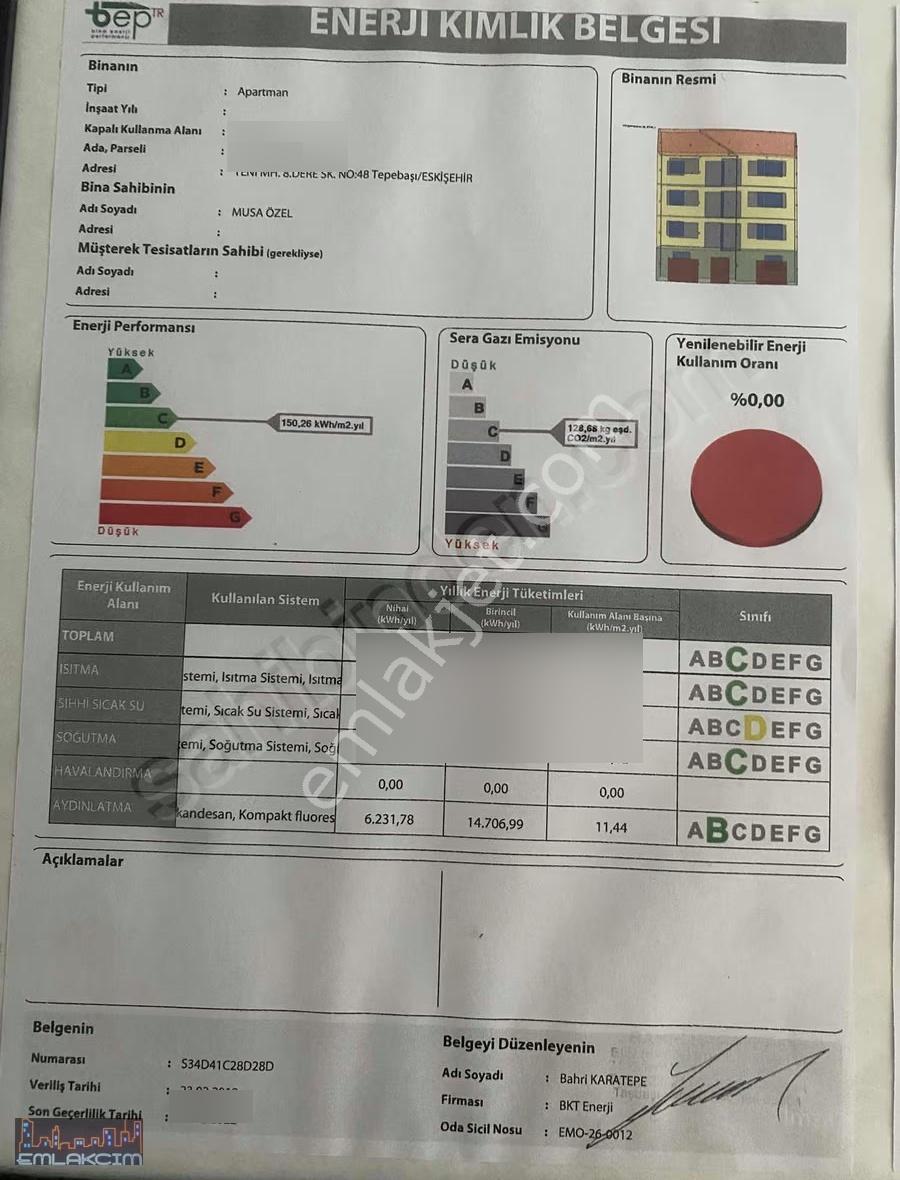 Emlakcımdan Merkez Yeni Mah.2+1 Kiralık Daire - Görsel 7