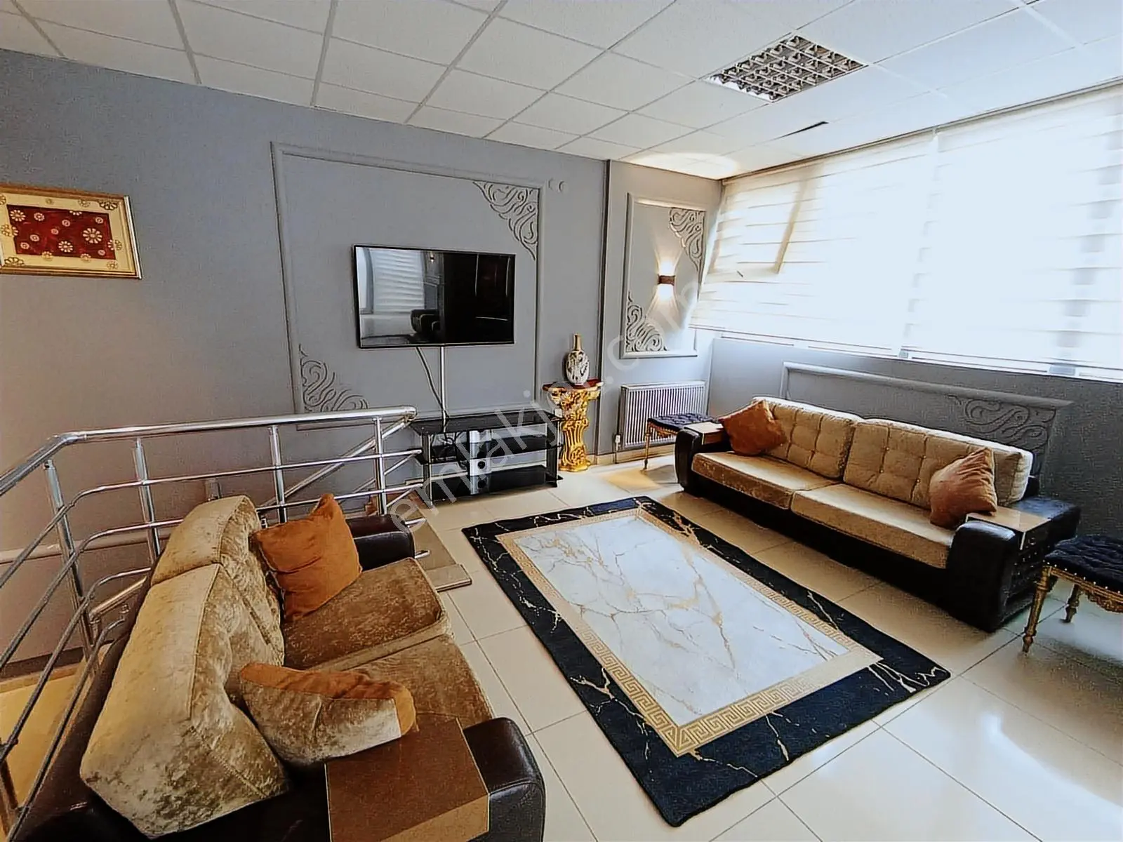 Talas Anayurtta Kiralık 2+1 Eşyalı Lüks Ters Dubleks Daire