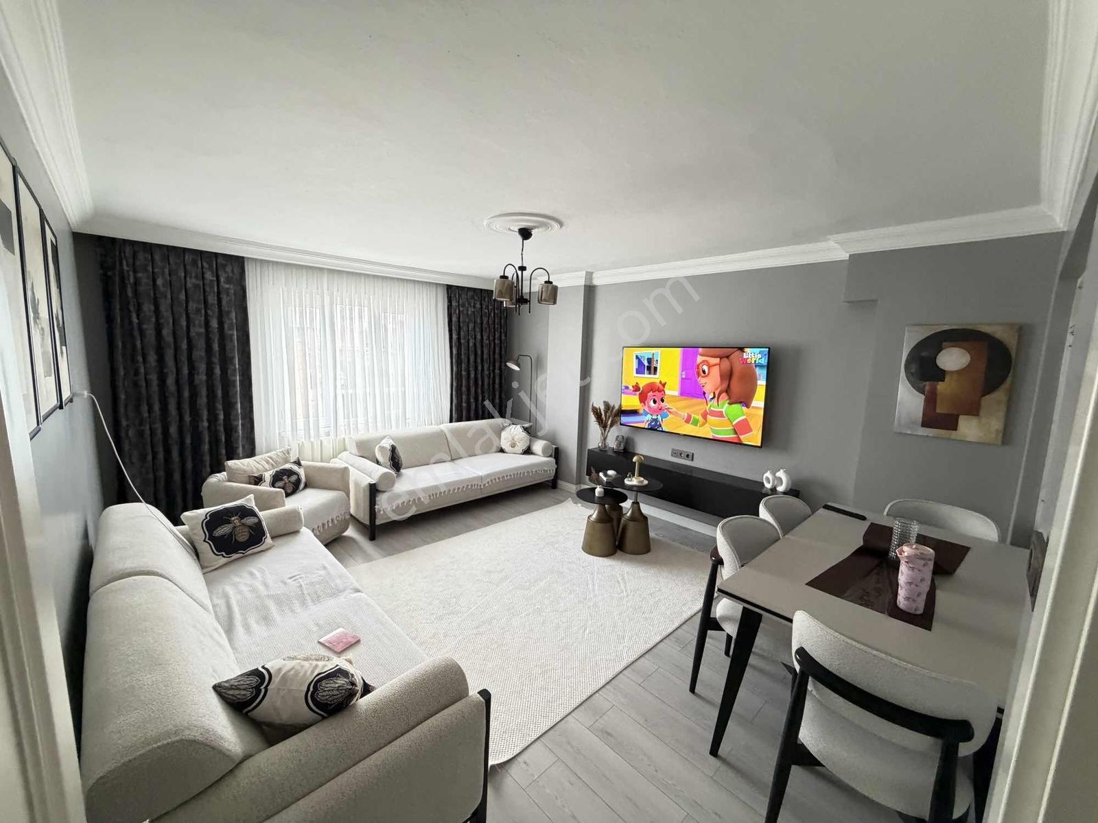 1.cebeci Caddesinde Masrafsız 2+1 100m2 Ara Kat Hisseli Daire - Görsel 18