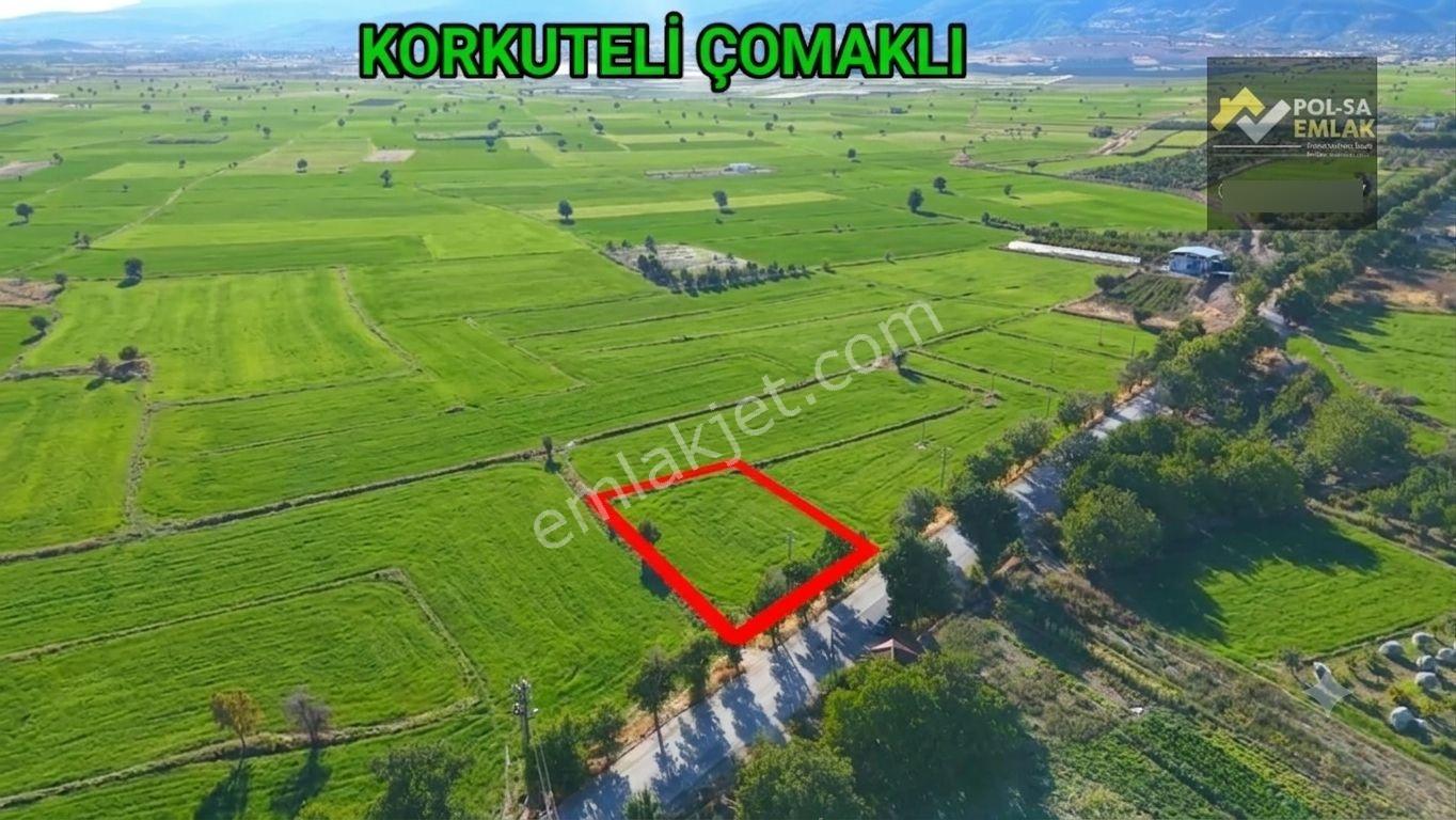 Korkuteli Çomaklı Köyü Satılık 1.337m2 Tarla Elektrik Su Var - Görsel 8