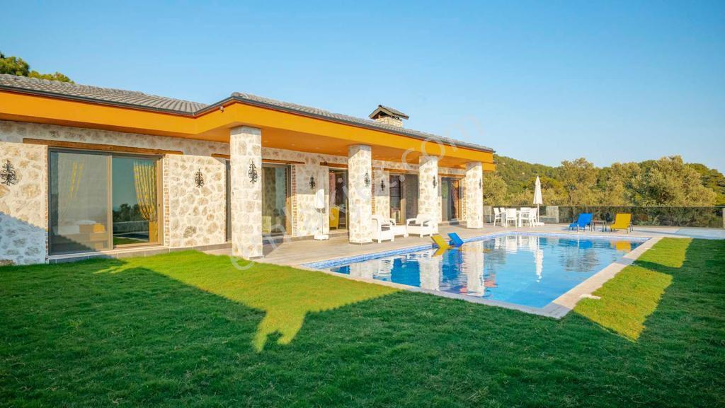 Antalya Kaş Gelemiş'te Acil Satılık Taş Villa - Görsel 4