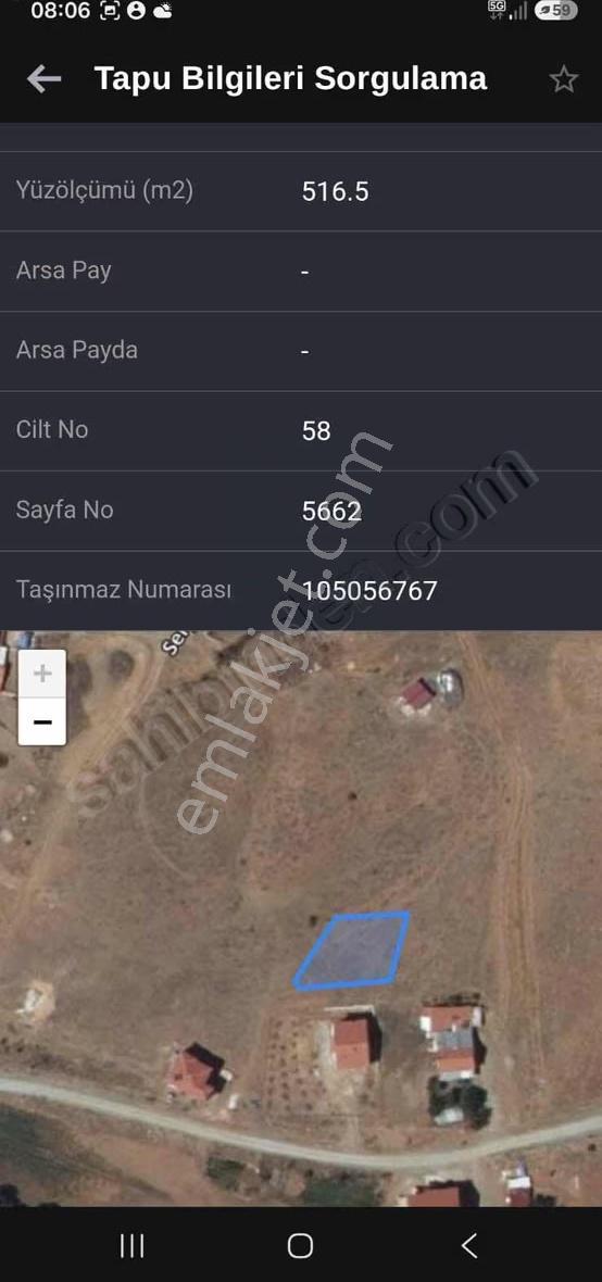 Isparta Yalvaç Kozluçay'da 516 M2 Satılık Arsa - Görsel 3