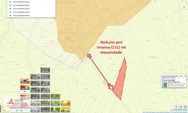 Kandıra'da 2452 M² Resmi Yollu Köy Kenarı %5 İmarlı Fırsat Tarla - Görsel 22