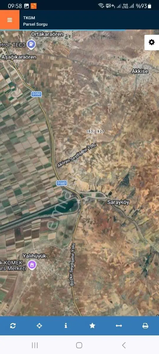Akören Seydişehir Yoluna 300 Metre Mesafede Çıtır Bağ - Görsel 7