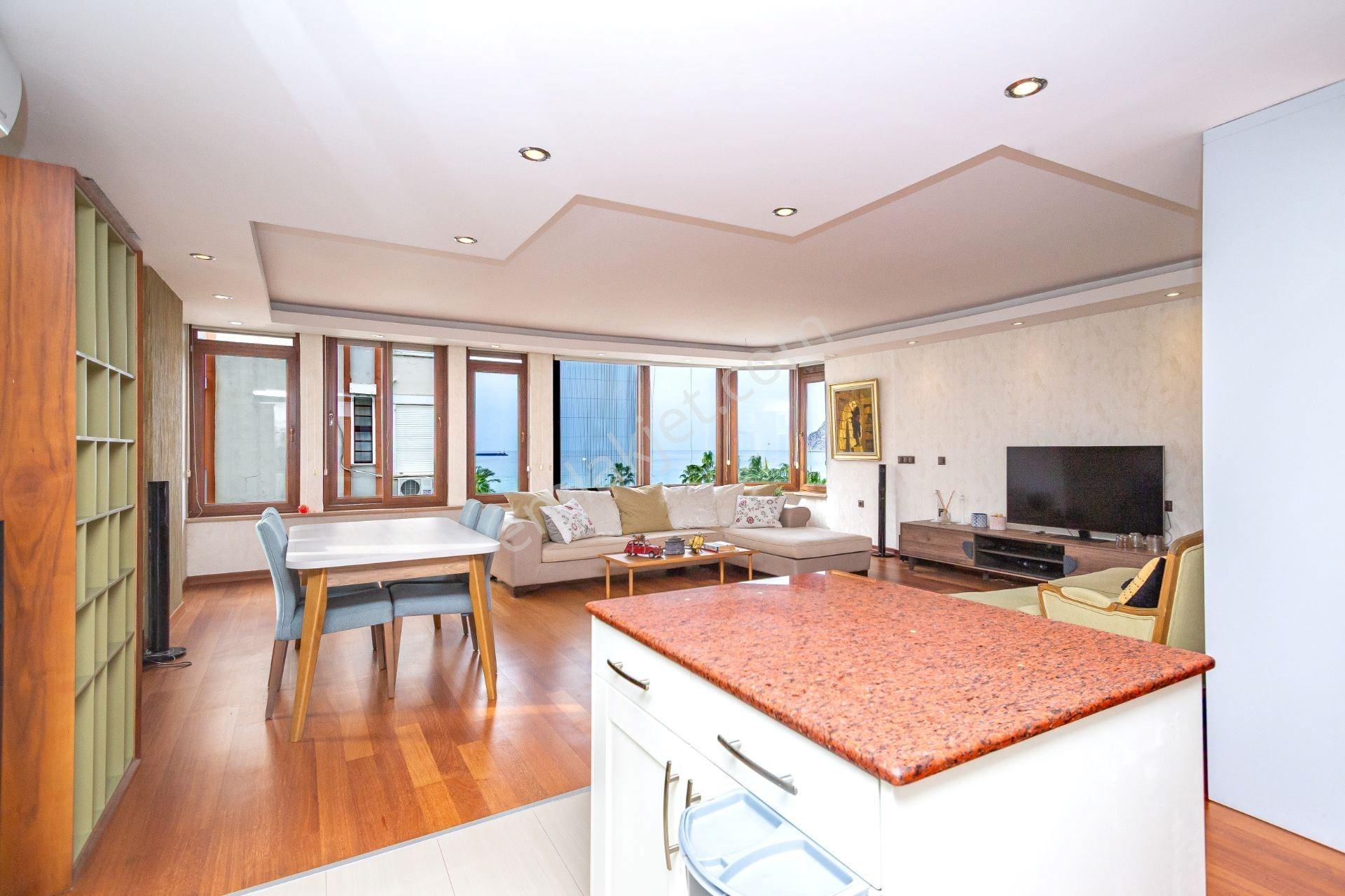 Alanya Obagöl Denize Sıfır 3+1 Full Deniz Ve Kale Manzaralı Muhteşem Daire - Görsel 5