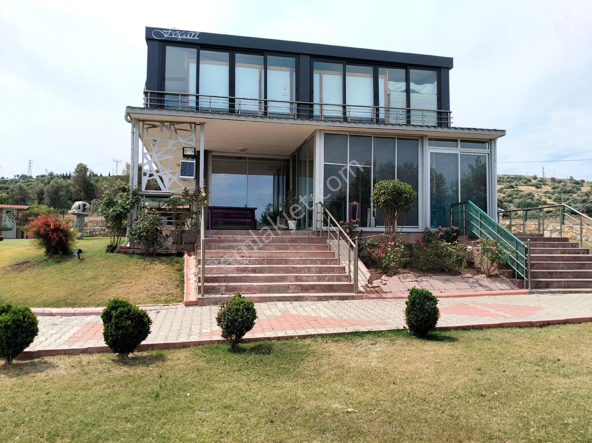 Eski Foça'da 360 Panoramik Müstakil Villa - Görsel 23