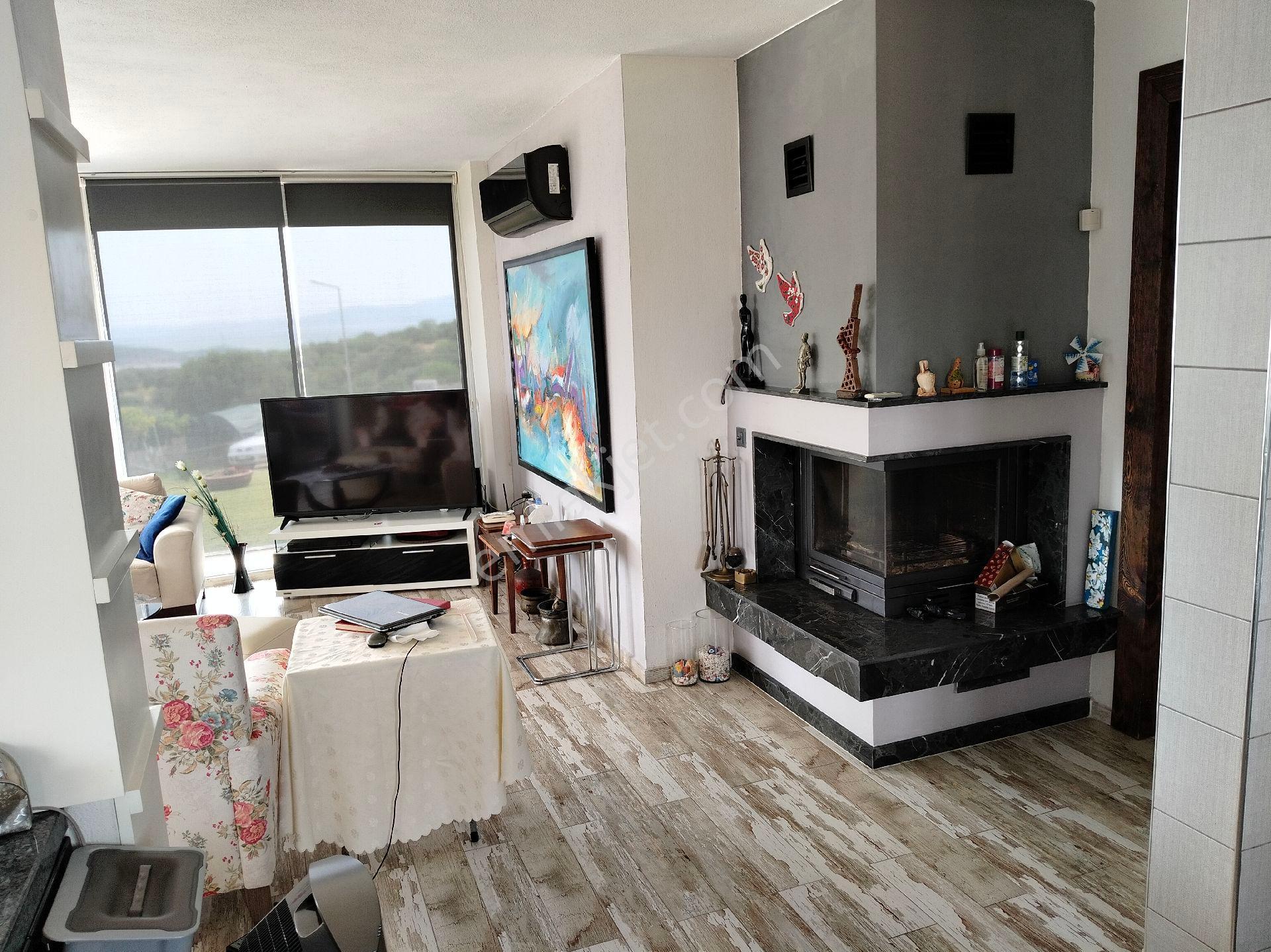 Eski Foça'da 360 Panoramik Müstakil Villa - Görsel 19